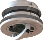 Ventilatore da tetto MaxxFan Dome Plus, 12 V bianco - diam. 15cm - bianco