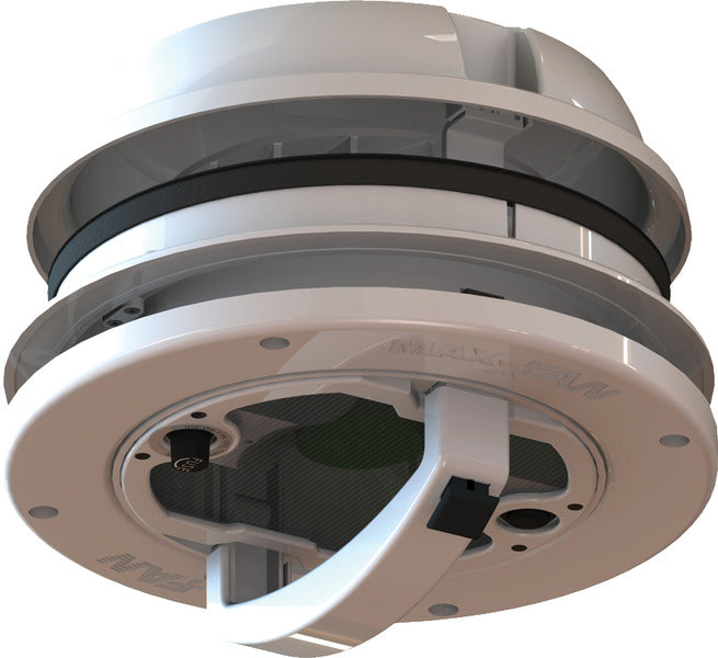 Ventilatore da tetto MaxxFan Dome Plus, 12 V bianco - diam. 15cm - bianco