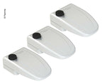 SafeDoor - serratura supplementare esterna - kit 3 pezzi - Bianco