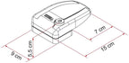 SafeDoor - serratura supplementare esterna - kit 3 pezzi - Bianco