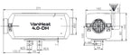 Carbest VanHeat 4.0DH - Riscaldatore a gasolio per camper e van - 4kW