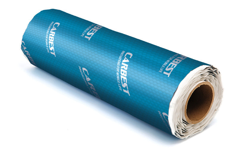 Carbest - isolante acustico butilico sp. 2mm - 500x40cm