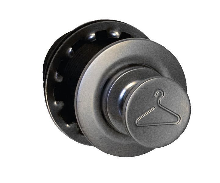 Gancio appendiabiti a pulsante - pushlock
