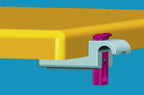Quick Clip - Binario di scorrimento a parete per tavolo camper