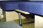 Gamba tavolo per camper pieghevole - H740mm