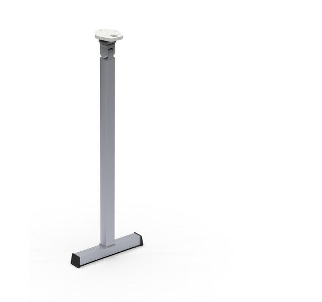 Gamba tavolo per camper con base a T - H700mm
