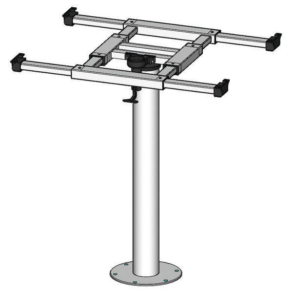 Supporto tavolo a colonna H730mm
