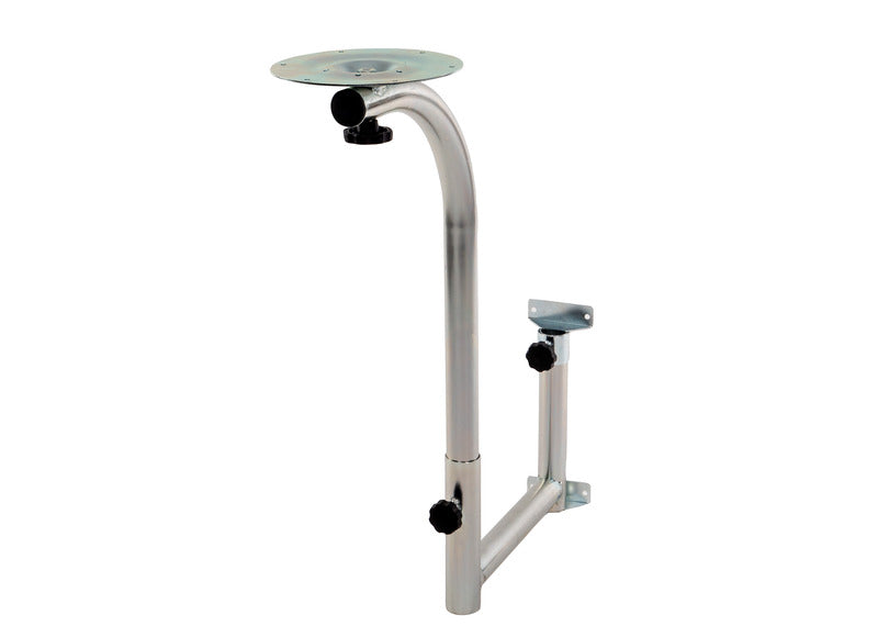 Supporto per tavolino camper, girevole con base ad U