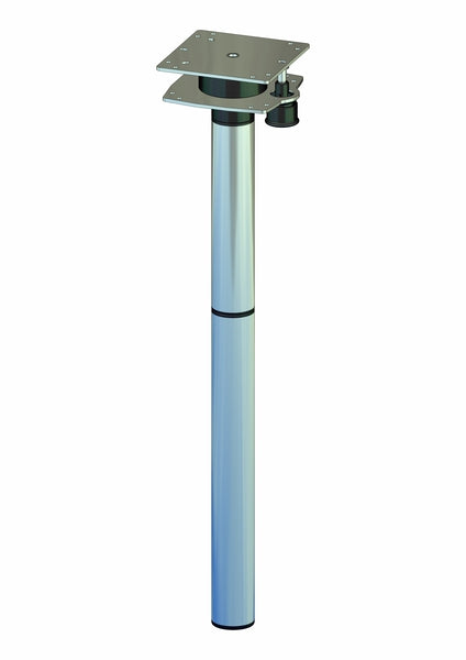 Gamba tavolo camper con supporto girevole per estensione - H700mm - Ilse