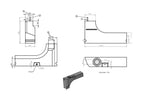 Serbatoio acque chiare 112L per furgone Ducato/Jumper/Boxer dal 2018