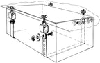 LILIE - Kit di montaggio per serbatoi acque reflue camper