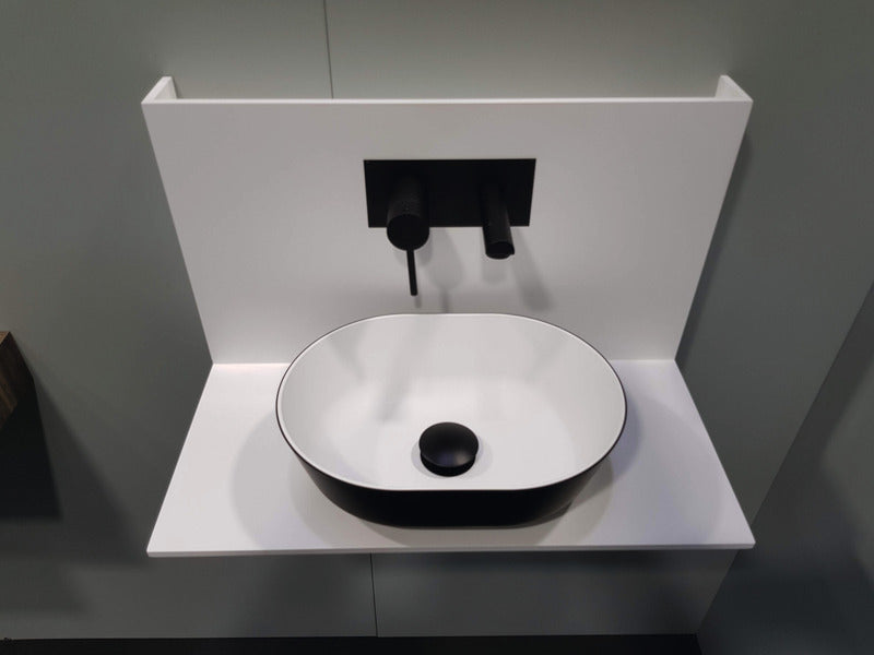 Lavabo ovale in Ocritech