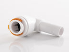 Carbest - raccordo angolare a 90° ad innesto rapido (maschio + femmina 12mm)