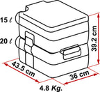 Fiamma Bi-Pot - WC portatile da campeggio - 20 litri