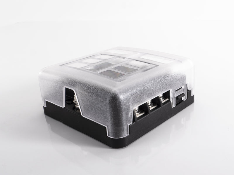 Morsettiera per distribuzione 12V - 6 contatti