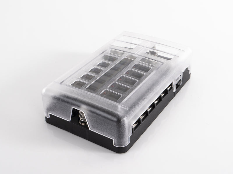 Morsettiera per distrubuzione 12V - 12 contatti