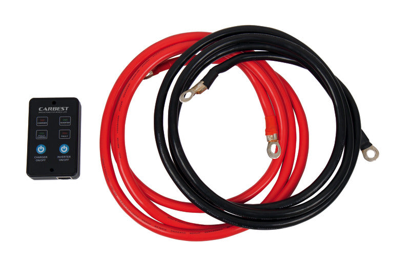 Carbest Inverter 12V/230V - 2000W - Onda pura con switch di rete