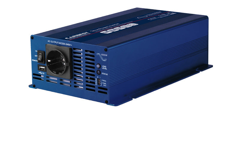 Carbest Inverter 12V/230V - 1000W - Onda pura