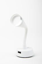Carbest Luce flessibile da lettura LED con 1 presa USB-A