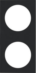 Berker INTEGRO PURE cornice di finitura a due vie - Nero