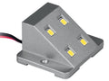 Carbest Luce LED per armadietto 12V/0,8W argento con interruttore magnetico
