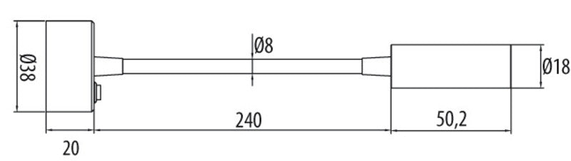 Luce flessibile da lettura LED