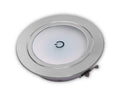 Carbest Faretto da incasso a LED tondo in alluminio spazzolato