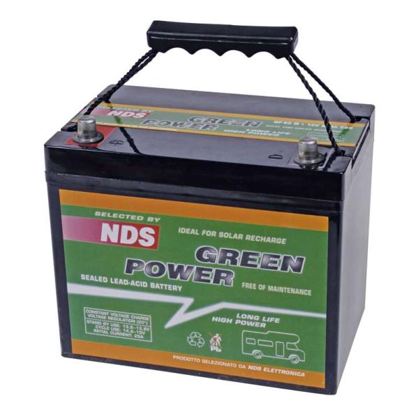 Batteria per camper AGM - Green Power - 12V / 120Ah