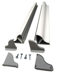Kit di staffe per montaggio pannelli solari da camper - 41cm
