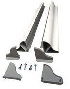 Kit di staffe per montaggio pannelli solari da camper - 55cm