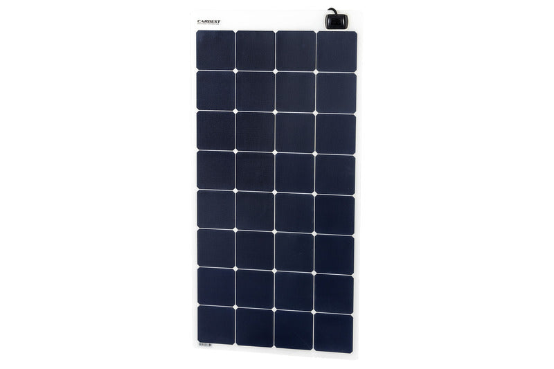 Carbest - Pannello fotovoltaico flessibile 110W, 1000 x 550 x 3 mm, bianco