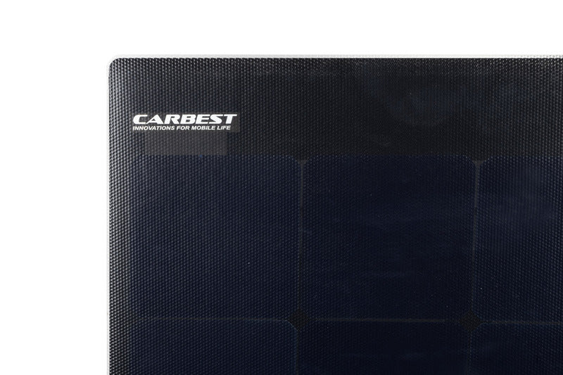 Carbest - Pannello fotovoltaico flessibile 150W PRO, nero
