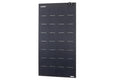 Carbest - Pannello fotovoltaico flessibile 110W, 1000 x 550 x 3 mm, nero