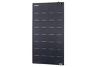 Carbest - Pannello fotovoltaico flessibile 110W, 1000 x 550 x 3 mm, nero