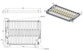 Letto sollevabile elettrico per Fiat Ducato (X250-X290) Carbest