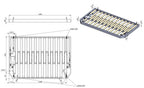 Letto sollevabile elettrico per Fiat Ducato (X250-X290) Carbest