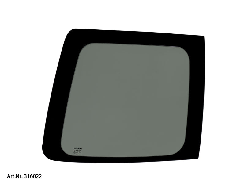 Finestrino fisso in vetro di sicurezza oscurato per VW Caddy