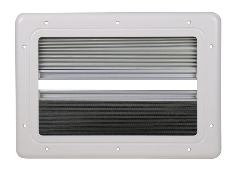 Carbest Classic - finestra a compasso per camper e van - oscurante e zanzariera integrati - 900x550mm