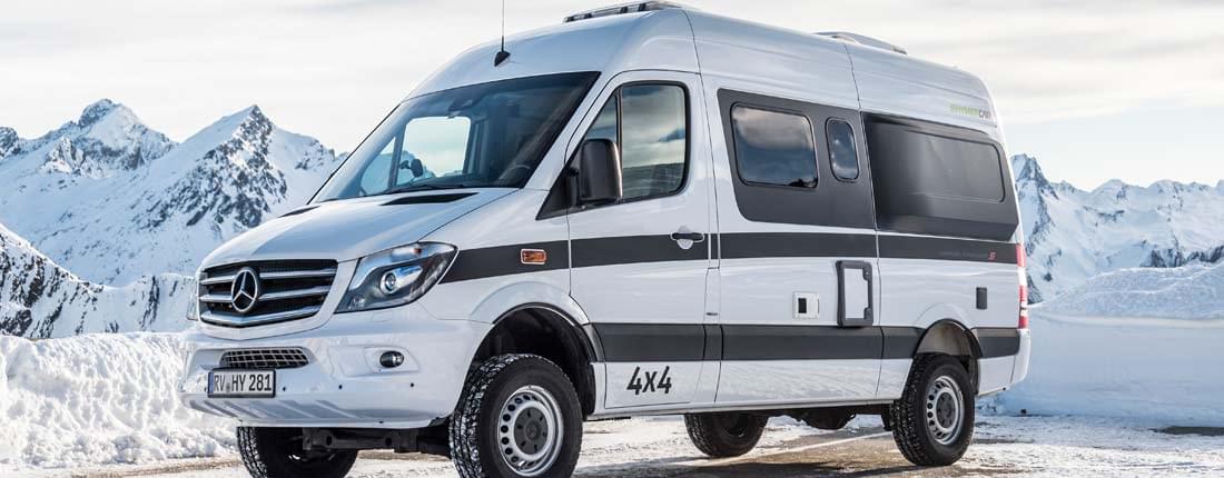 Carbest Copertura esterna camper van - Mercedes Sprinter 2006-2014 - Parabrezza e finestrini